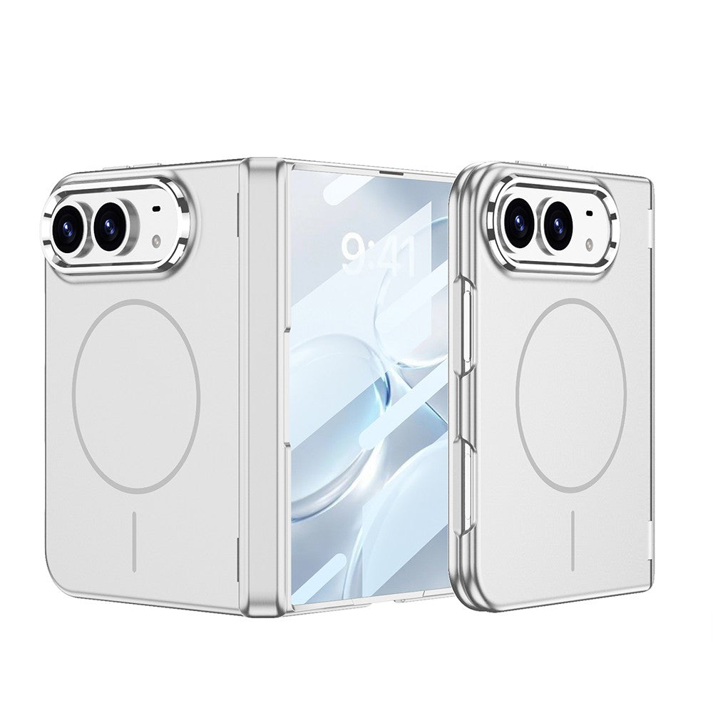 iPhone Duo Kılıf M-safe Şarj Özellikli Zore Kıpta KPT-14 Sert PC Kılıf