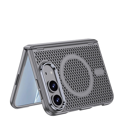 iPhone Duo Kılıf M-safe Şarj Özellikli Zore Kıpta KPT-15 Sert PC Kılıf