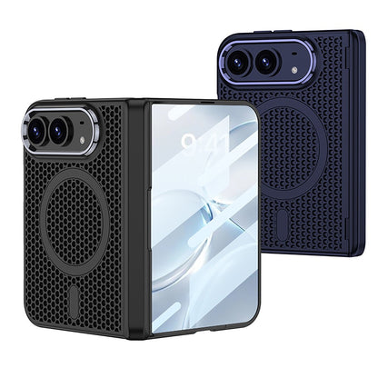 iPhone Duo Kılıf M-safe Şarj Özellikli Zore Kıpta KPT-15 Sert PC Kılıf