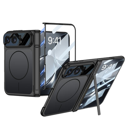 iPhone Duo Kılıf M-safe Şarj Özellikli Zore Kıpta KPT-18 Dikey Standlı Kılıf