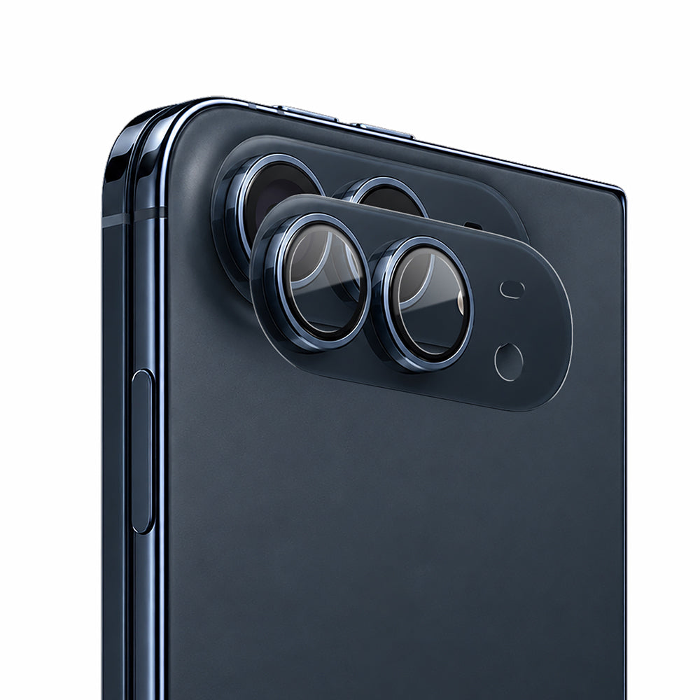 iPhone Duo Mohseven Alüminyum Kaplamalı Safir Anti Reflective Kamera Lens Koruyucu