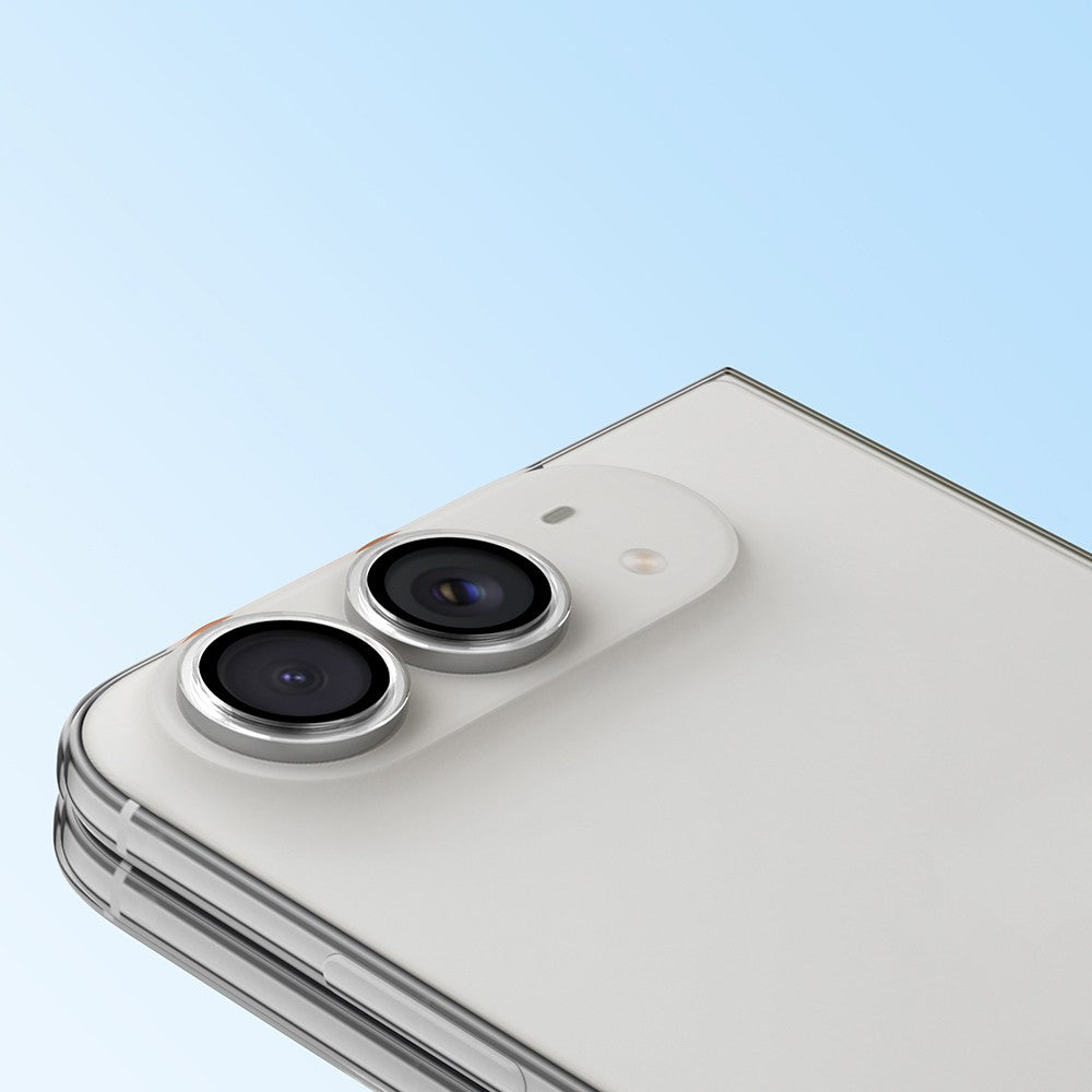 iPhone Duo Youngkit Alloy Original Parlama Önleyici Kamera Lens Koruyucu + Kolay Uygulama Aparatlı