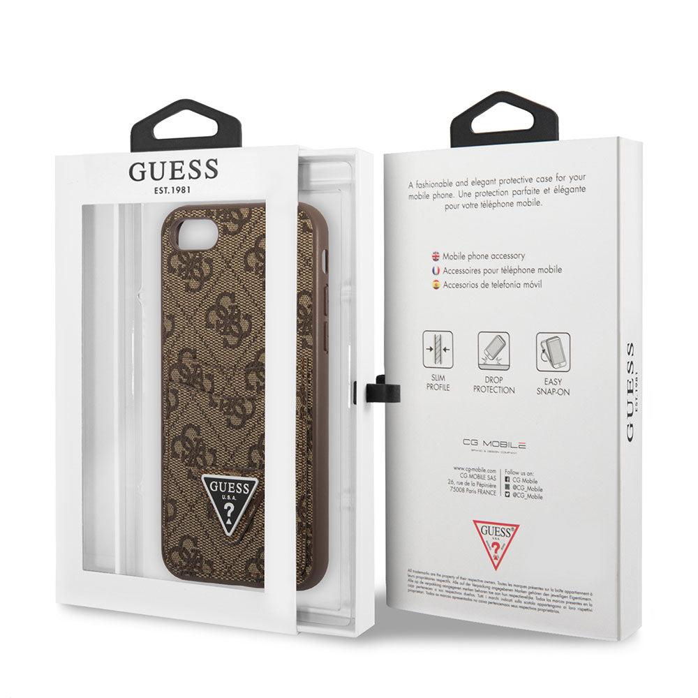 iPhone SE 2020 Kılıf GUESS Çift Kart Bölmeli Kılıf