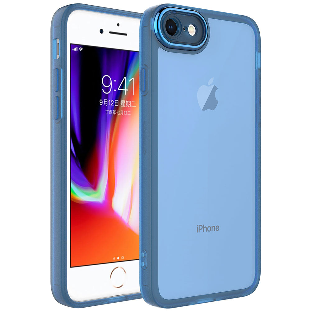 iPhone SE 2020 Kılıf Kamera Korumalı Transparan Zore Post Kılıf