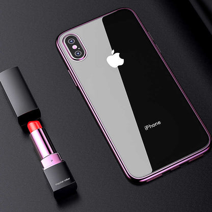 iPhone X Benks Magic Glitz Ultra-Thin Transparent Protective Soft Kılıf
