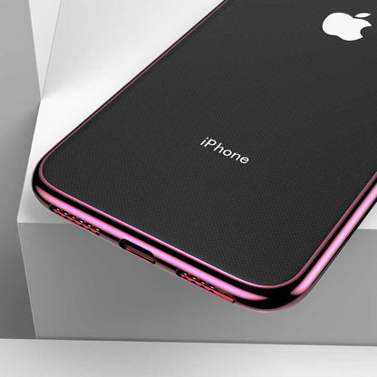 iPhone X Benks Magic Glitz Ultra-Thin Transparent Protective Soft Kılıf