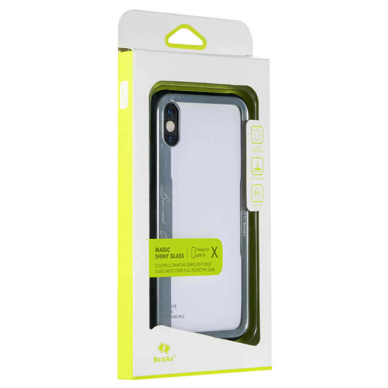 iPhone X Kılıf Benks Shiny Glass Series