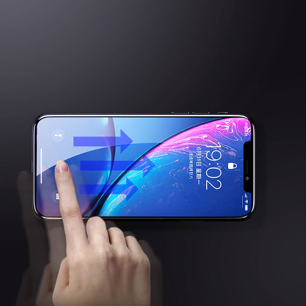 iPhone XR 6.1 Hidrofobik Ve Oleofobik Özellikli Benks Air Shield Ekran Koruyucu 10"lu Paket