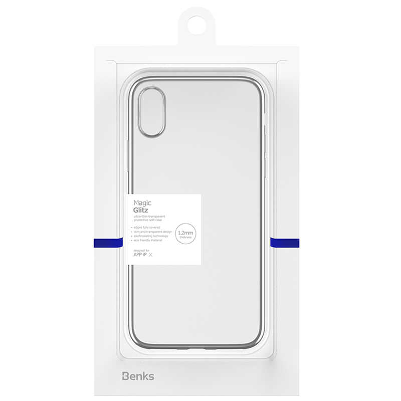 iPhone XS 5.8 Benks Magic Glitz Ultra-Thin Transparent Protective Soft Kılıf