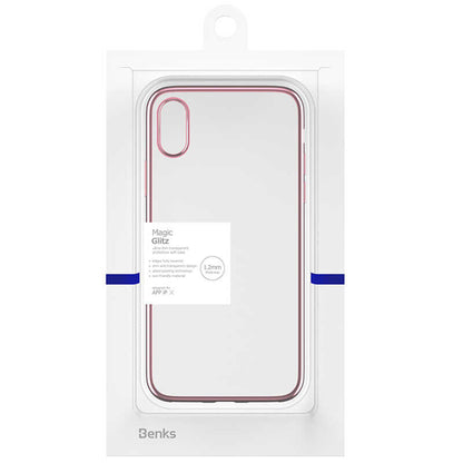 iPhone XS 5.8 Benks Magic Glitz Ultra-Thin Transparent Protective Soft Kılıf