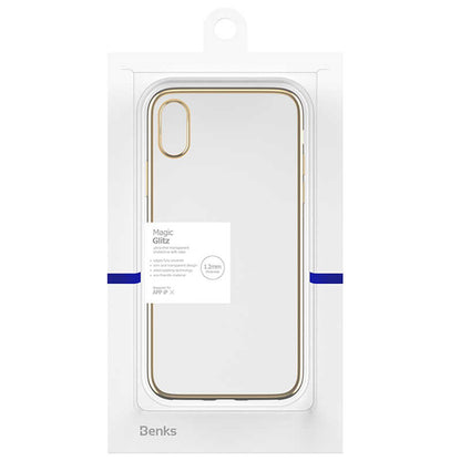 iPhone XS 5.8 Benks Magic Glitz Ultra-Thin Transparent Protective Soft Kılıf