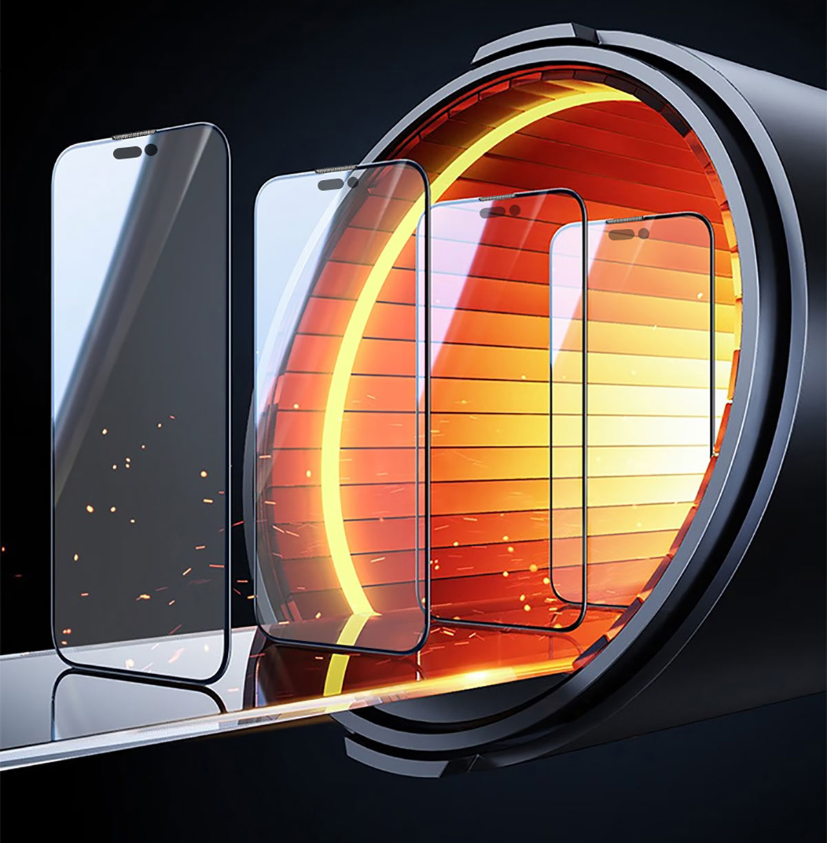 iPhone XS Max 6.5 Wiwu iVista Screen Matte Ultra Güçlü Temperli Mat Ekran Koruyucu