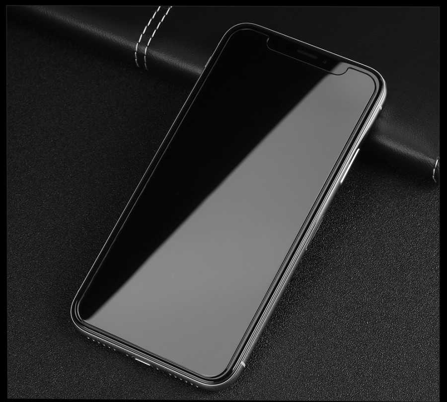 iPhone XS Max 6.5 Zore Rika Premium Privacy Temperli Cam Ekran Koruyucu