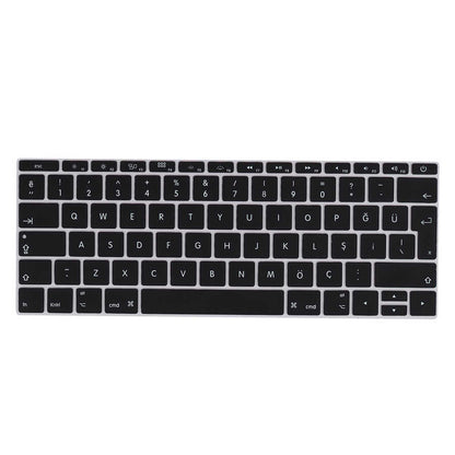 Macbook 12' Retina A1534 Zore Klavye Koruyucu Silikon Ped