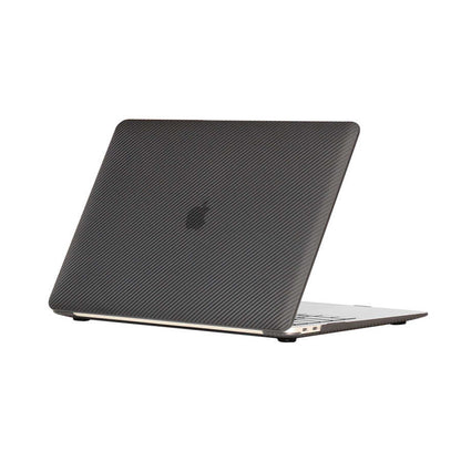 Macbook 13.3' Air 2020 A2337 Zore MSoft Carbon Fiber Tasarımlı Kılıf
