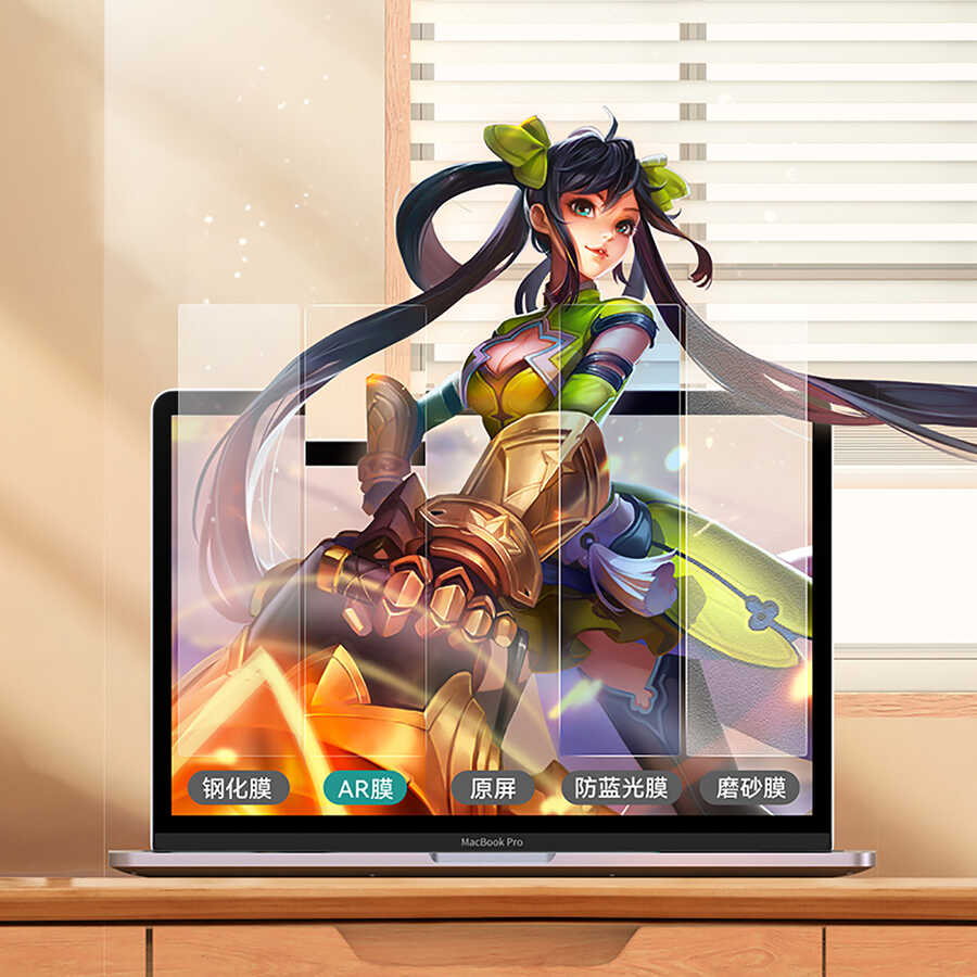 Macbook 13.3' Air M1 Benks AR (Anti Reflective) Yansıma Önleyici Ekran Koruyucu