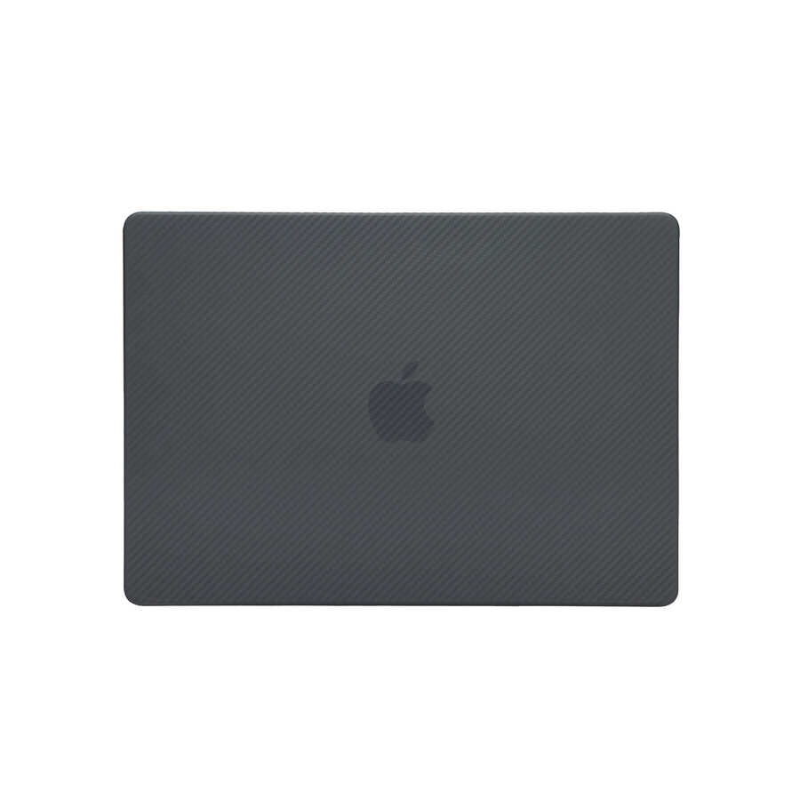 Macbook 13.3' Pro 2020 A2338 Zore MSoft Carbon Fiber Tasarımlı Kılıf