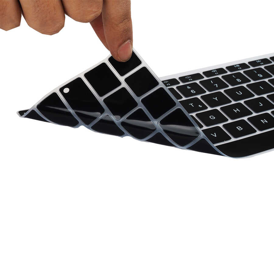 Macbook 13.6' Air 2022 M2 A2681 Zore Klavye Koruyucu Silikon Ped