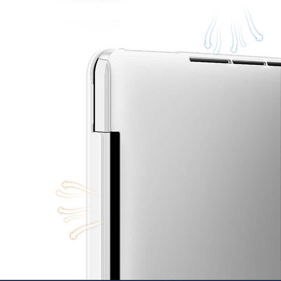 Macbook 13.6' Air 2022 M2 Wiwu Ultra İnce Sararmayan Şeffaf MacBook Crystal iShield Kılıf