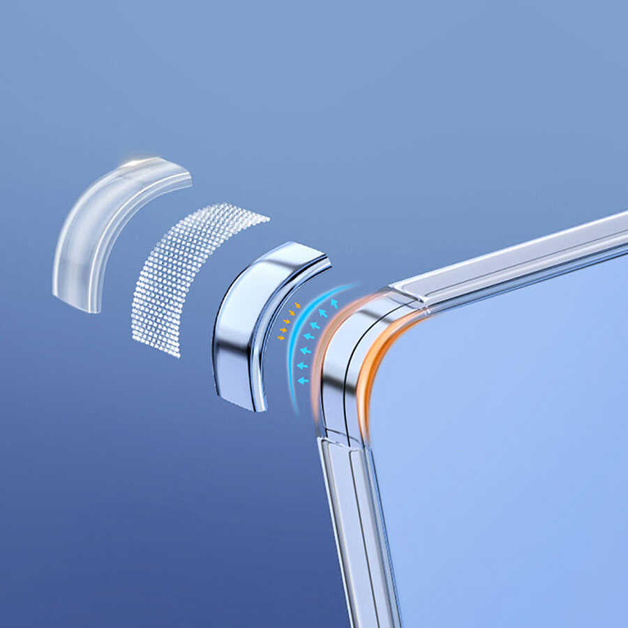 Macbook 13.6' Air 2022 M2 Wiwu Ultra İnce Sararmayan Şeffaf MacBook Crystal iShield Kılıf
