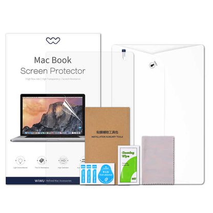 Macbook 13.6" Air 2024 M2 A2681 Wiwu Parlak Ekran Koruyucu