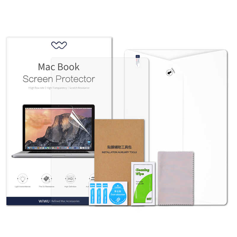 Macbook 13.6" Air 2024 M2 A2681 Wiwu Parlak Ekran Koruyucu