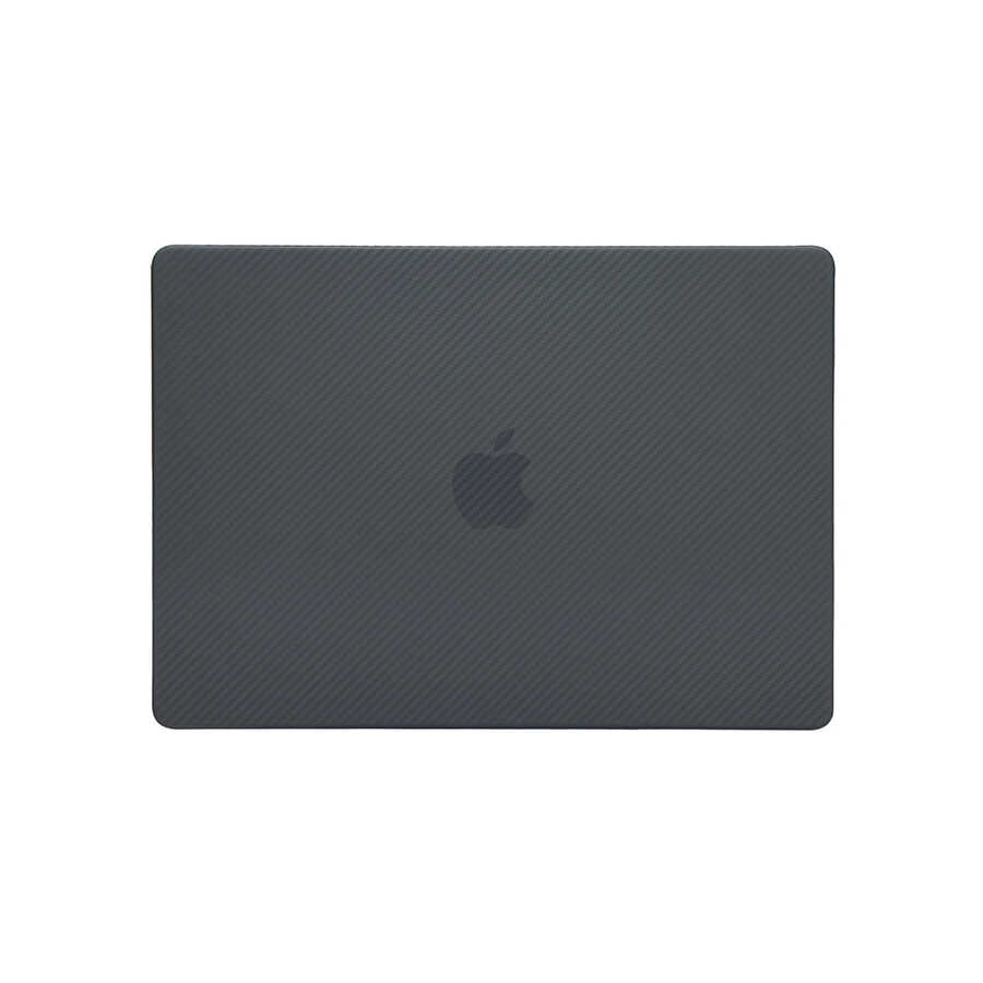 Macbook 14.2' 2021 A2442 Zore MSoft Carbon Fiber Tasarımlı Kılıf