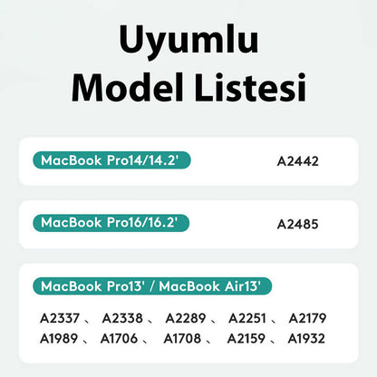 Macbook 14.2' 2021 Benks AR (Anti Reflective) Yansıma Önleyici Ekran Koruyucu