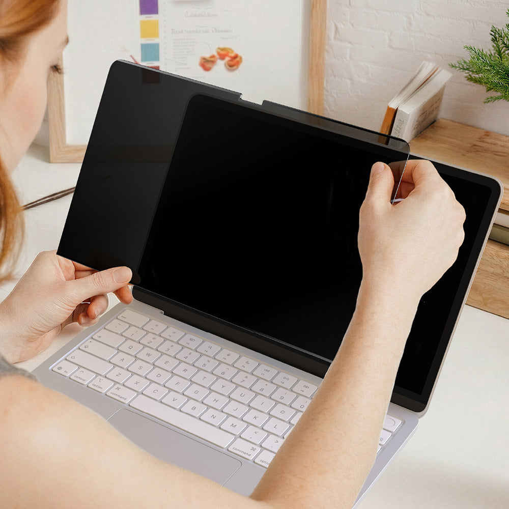 Macbook Neo 13' A3404 Amazingthing Radix MagPrivacy Serisi Magnetik Hayalet Ekran Koruyucu