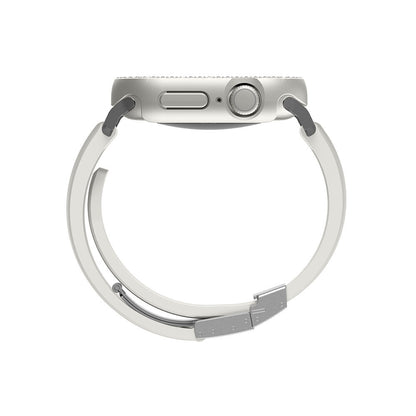 Watch 10 46mm Amazingthing Gleam Fit FullGuard Taşlı Sert PC Kasa ve Ekran Koruyucu