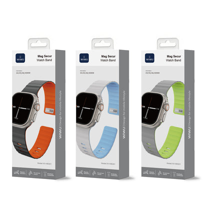 Watch 10 46mm Wiwu Mag Secur Serisi Silikon Kordon