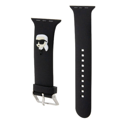 Watch 38mm Karl Lagerfeld orijinal Lisanslı İkonik Karl Head Logolu Silikon Kordon