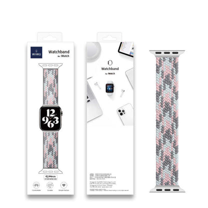 Watch 38mm Wiwu Braided Solo Loop Contrast Color Medium Kordon