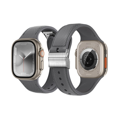 Watch 40mm Amazingthing Titan Swift Deri Dokulu Silikon Kordon