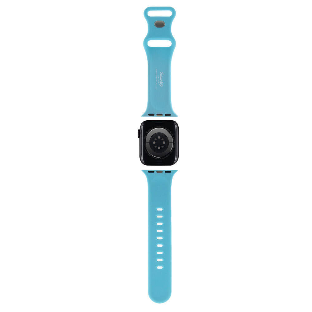 Watch 40mm Hello Kitty Orijinal Lisanslı Yazı Logolu Fiyonk & Kitty Head Silikon Kordon