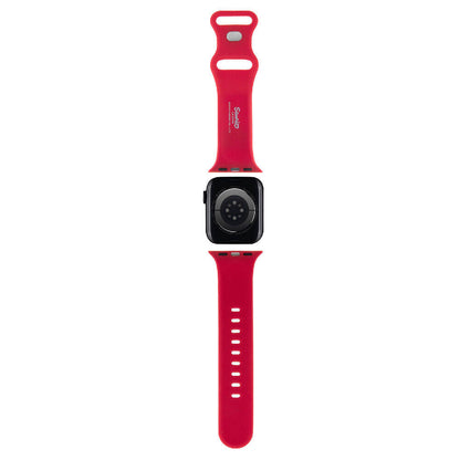 Watch 40mm Hello Kitty Orijinal Lisanslı Yazı Logolu Fiyonk & Kitty Head Silikon Kordon