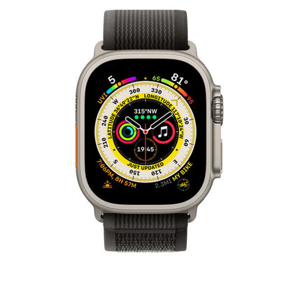 Watch 40mm Wiwu Trail Loop Naylon Örgü İşlemeli Hasır Kordon Strap Kayış
