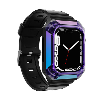 Watch 40mm Zore KRD-88 Sert PC Kasa Koruyuculu Silikon Kordon