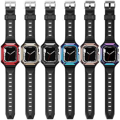 Watch 40mm Zore KRD-88 Sert PC Kasa Koruyuculu Silikon Kordon