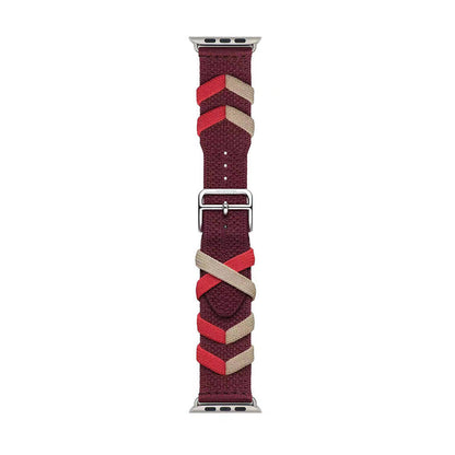 Watch 40mm Zore KRD-97 Sarmal Örgü Tasarımlı Kordon