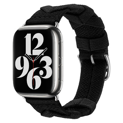 Watch 40mm Zore KRD-97 Sarmal Örgü Tasarımlı Kordon