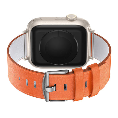 Watch 42mm Benks Vintage Genuine Leather Serisi Deri Kordon Strap Kayış