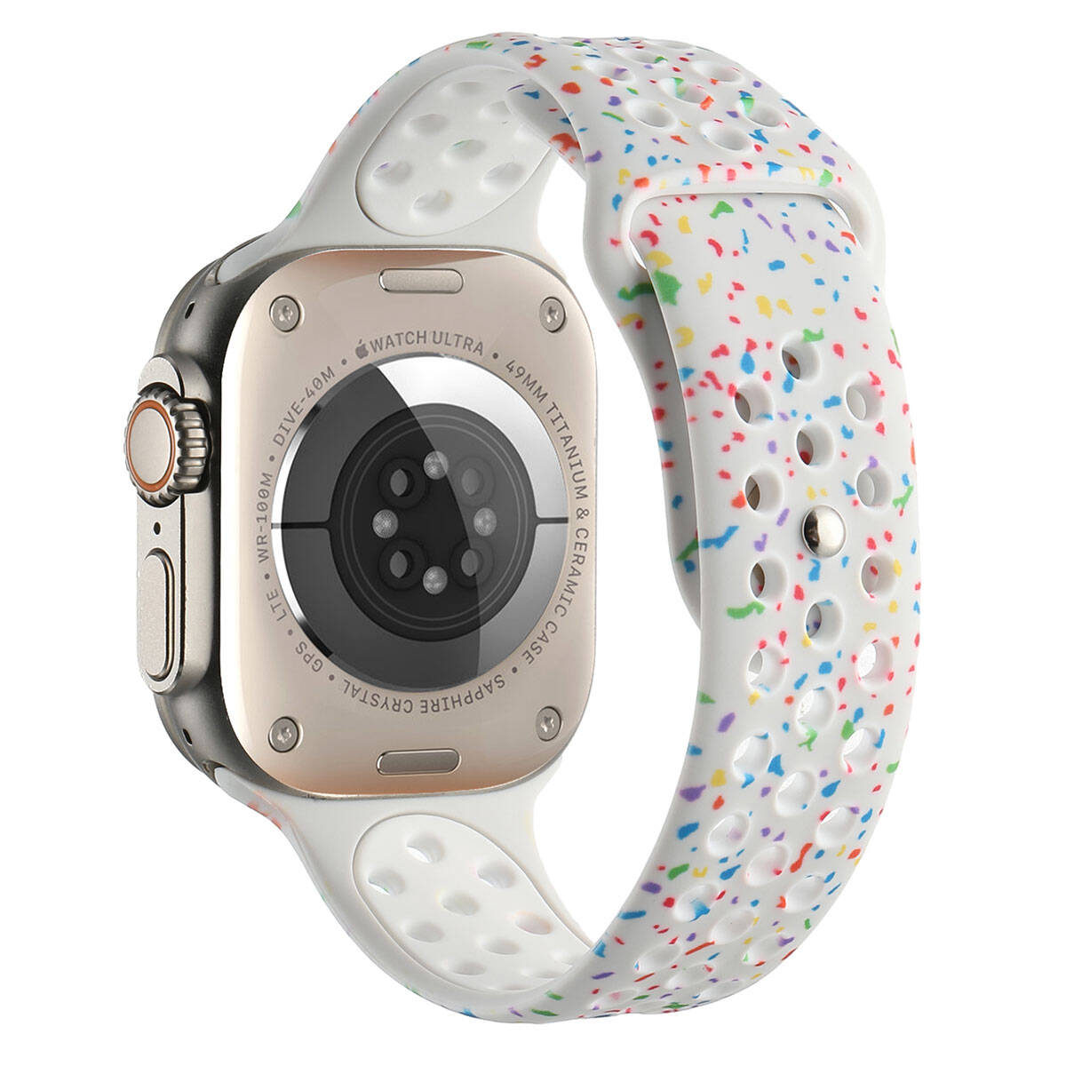 Watch 42mm Kordon Yeni Seri 2023 KRD-02 Silikon Strap Kayış