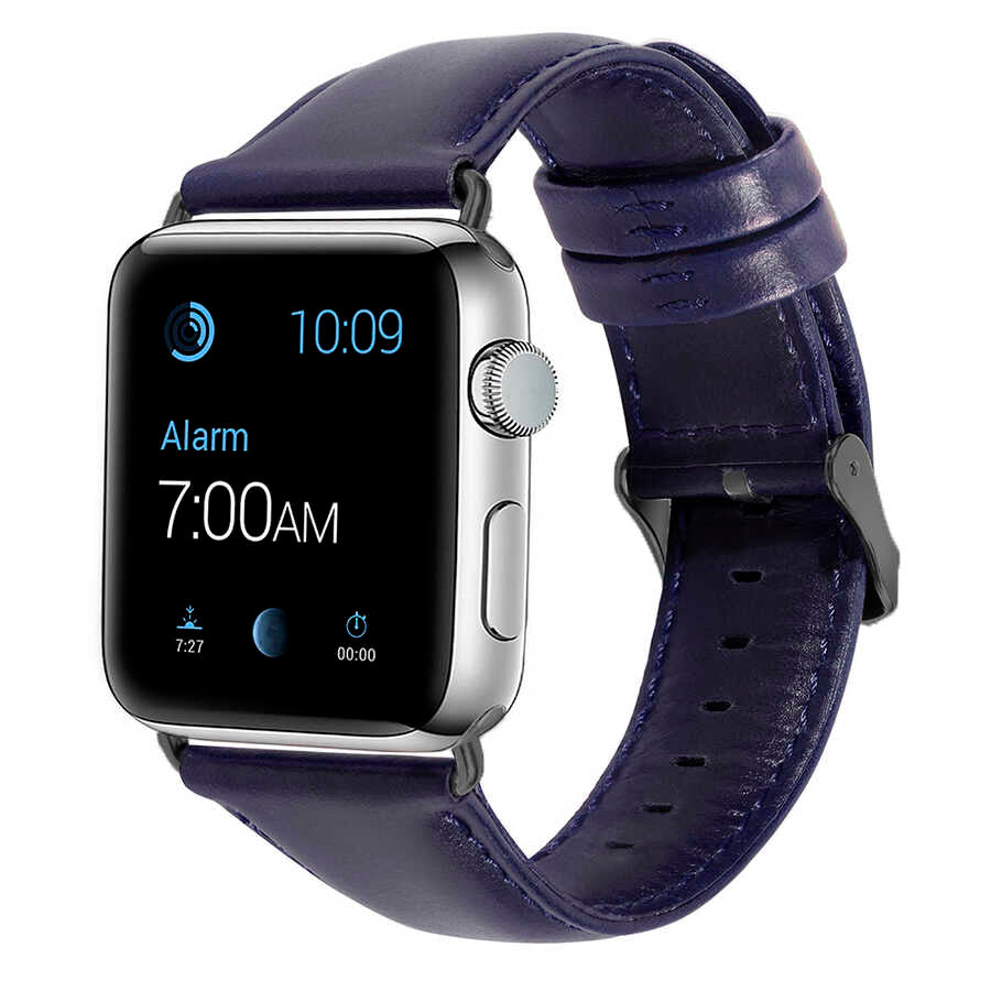 Watch 42mm Luxury Leather Deri Kordon