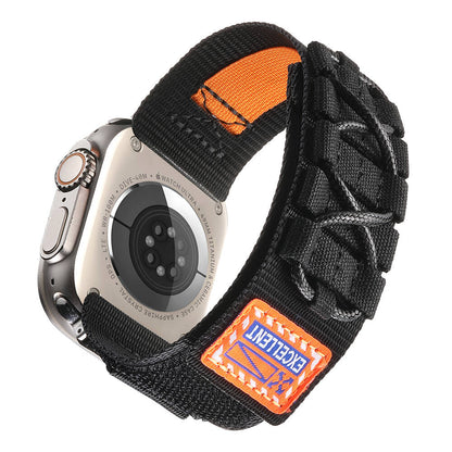 Watch 42mm Zore KRD-112 Orbital Örgülü Halat Tasarımlı Naylon Kumaş Hasır Kordon