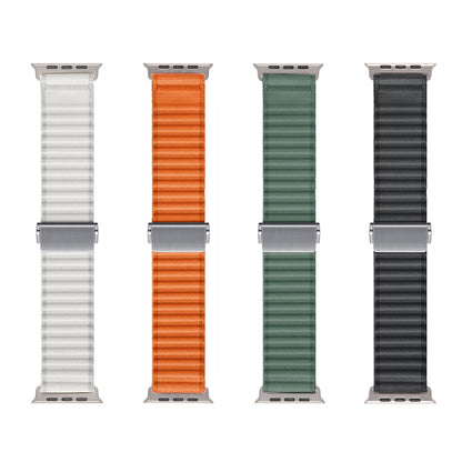 Watch 42mm Zore KRD-123 Naylon Kumaş Hasır Örgülü Kordon