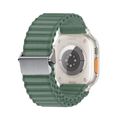Watch 42mm Zore KRD-123 Naylon Kumaş Hasır Örgülü Kordon