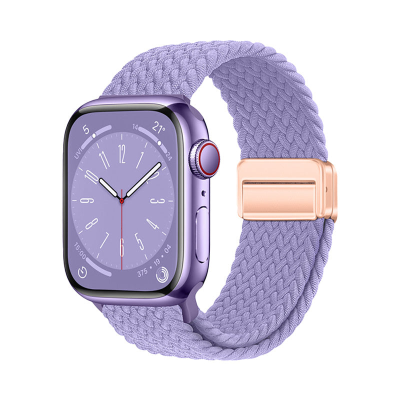 Watch 42mm Zore KRD-134 Örgü Tasarımlı Hasır Kordon Strap Kayış