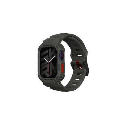 Watch 44 mm Skinarma Mecha 2in1 TPU Kasa Koruyucu + Silikon Kordon