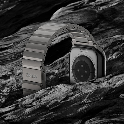 Watch 44mm Benks Aero Titan Serisi Titanyum Metal Kordon